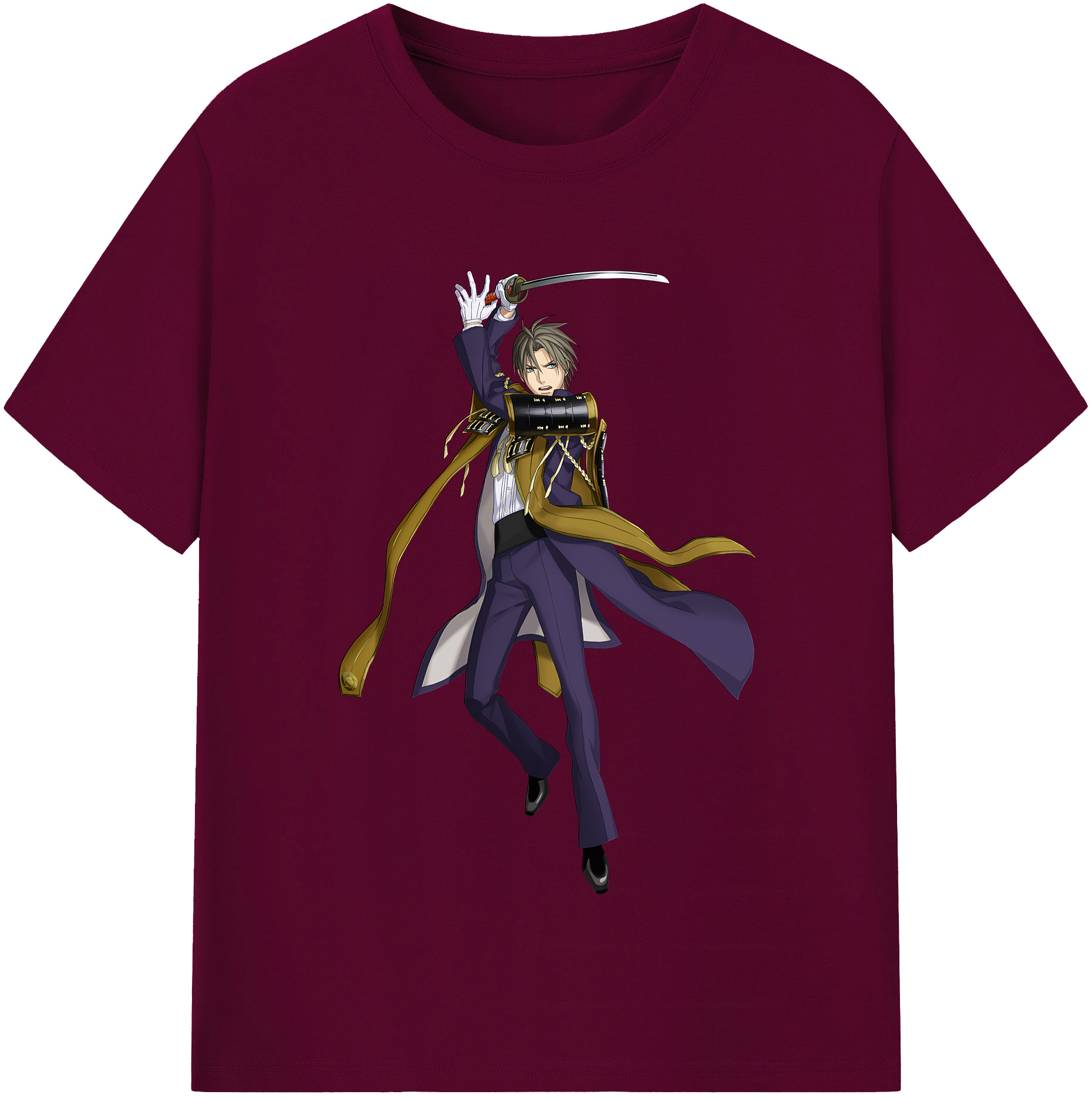 （画像用） 刀剣乱舞 Touken Ranbu レディースカジュアルプリントTシャツ（綿100％）
